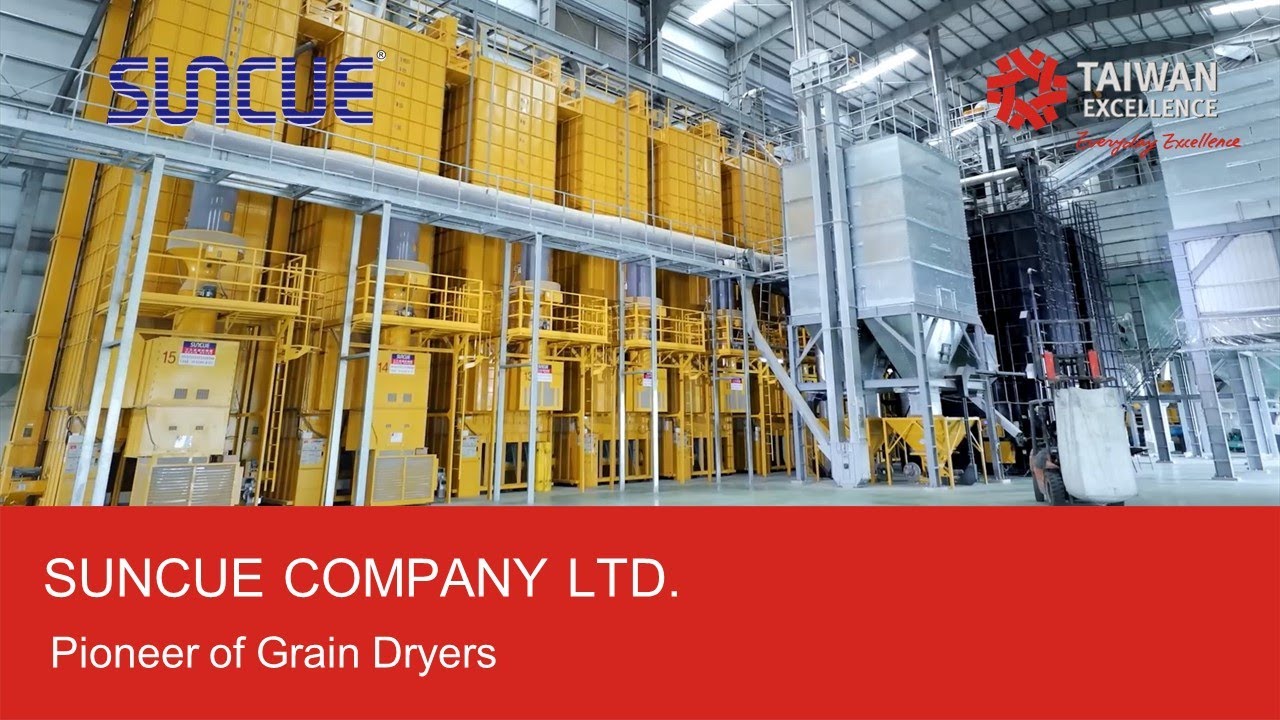 SUNCUE: Pioneer of Grain Dryers | Taiwan Excellence台灣精品