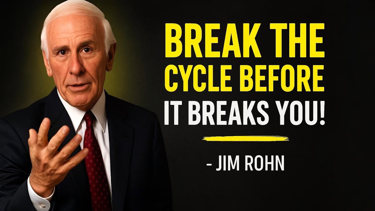 BREAK THE CYCLE, BEFORE IT BREAKS YOU. | Jim Rohn Motivation