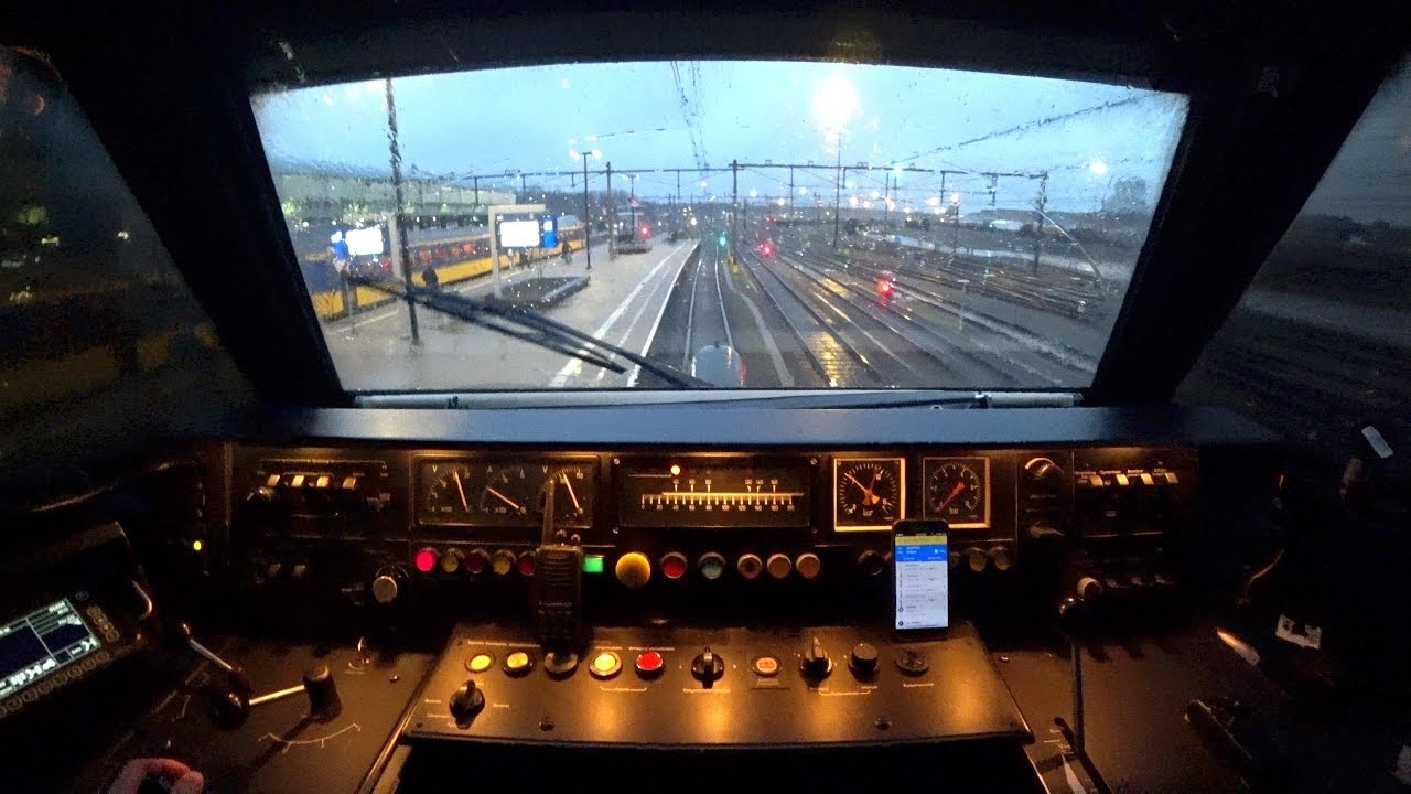 Train Driver's POV Amersfoort - Amsterdam Zuid ICM ZO ONTSTAAT VERTRAGING naar de wc 2018