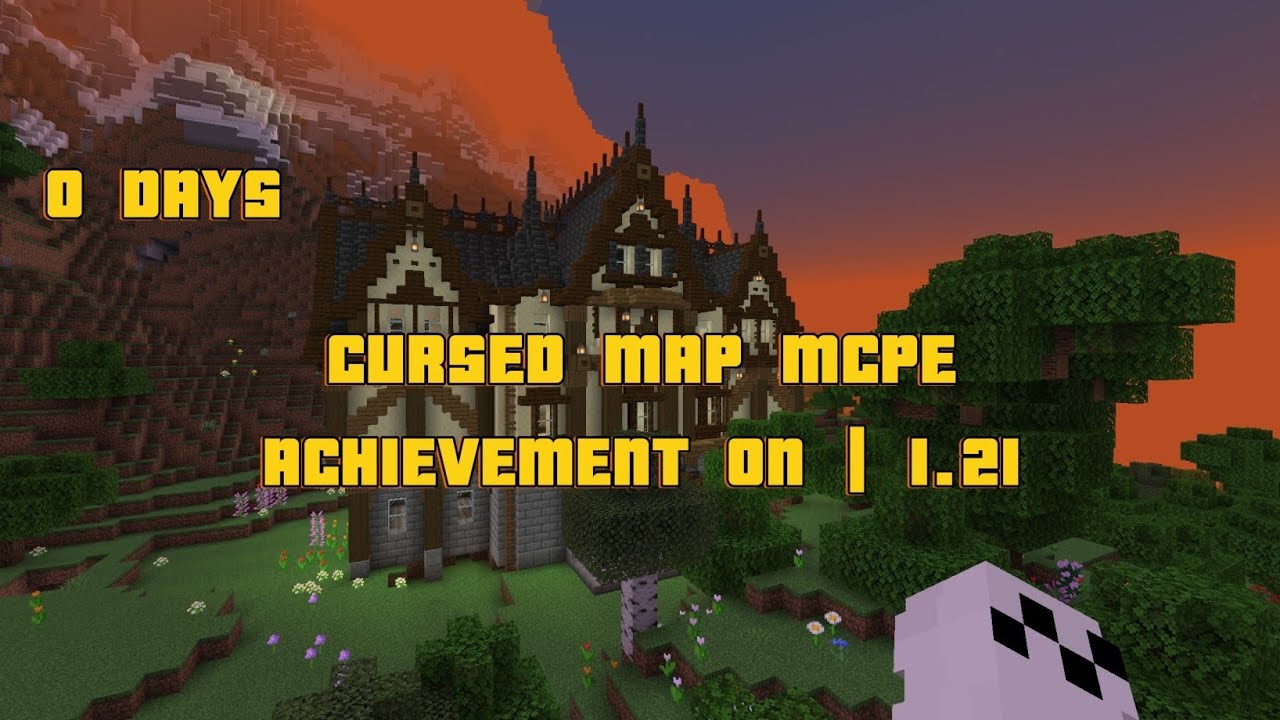MAP SURVIVAL ITEM CURSED MCPE 1.21 | ACHIEVEMENT ON | STARTER MAP