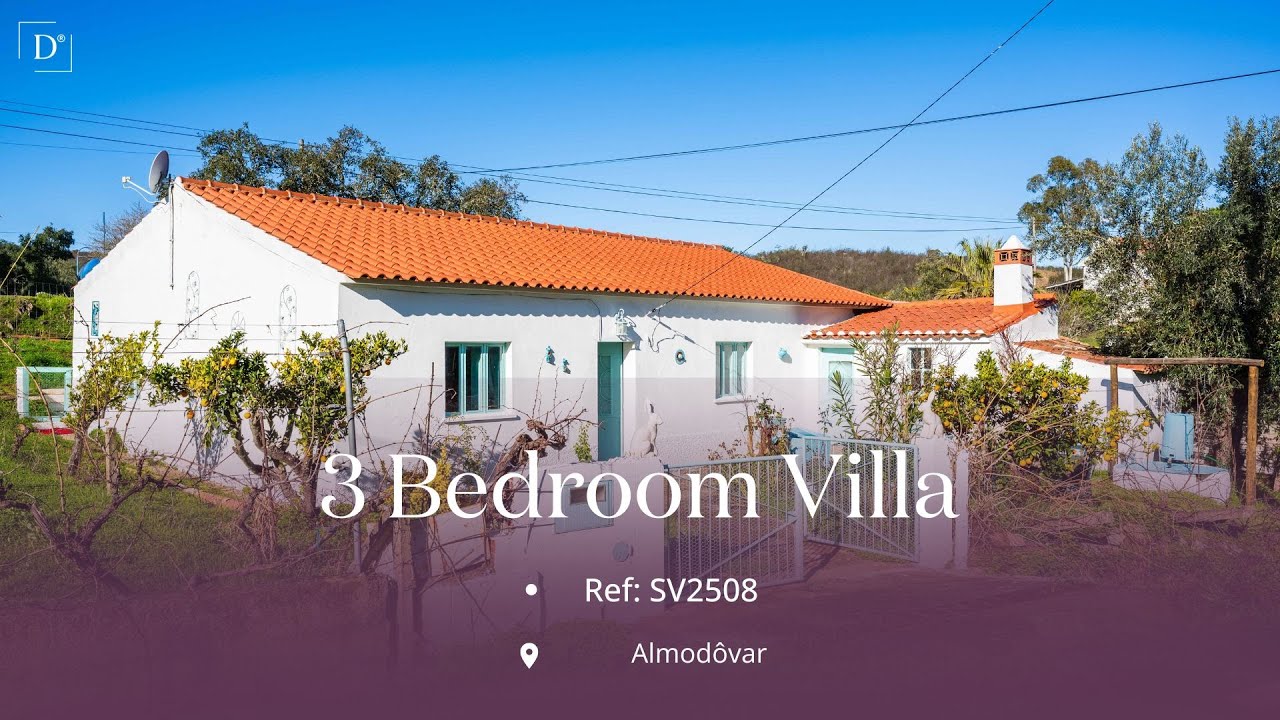 SV2508A - Single-Storey 3 bedroom house with annex and garden in the Alentejo