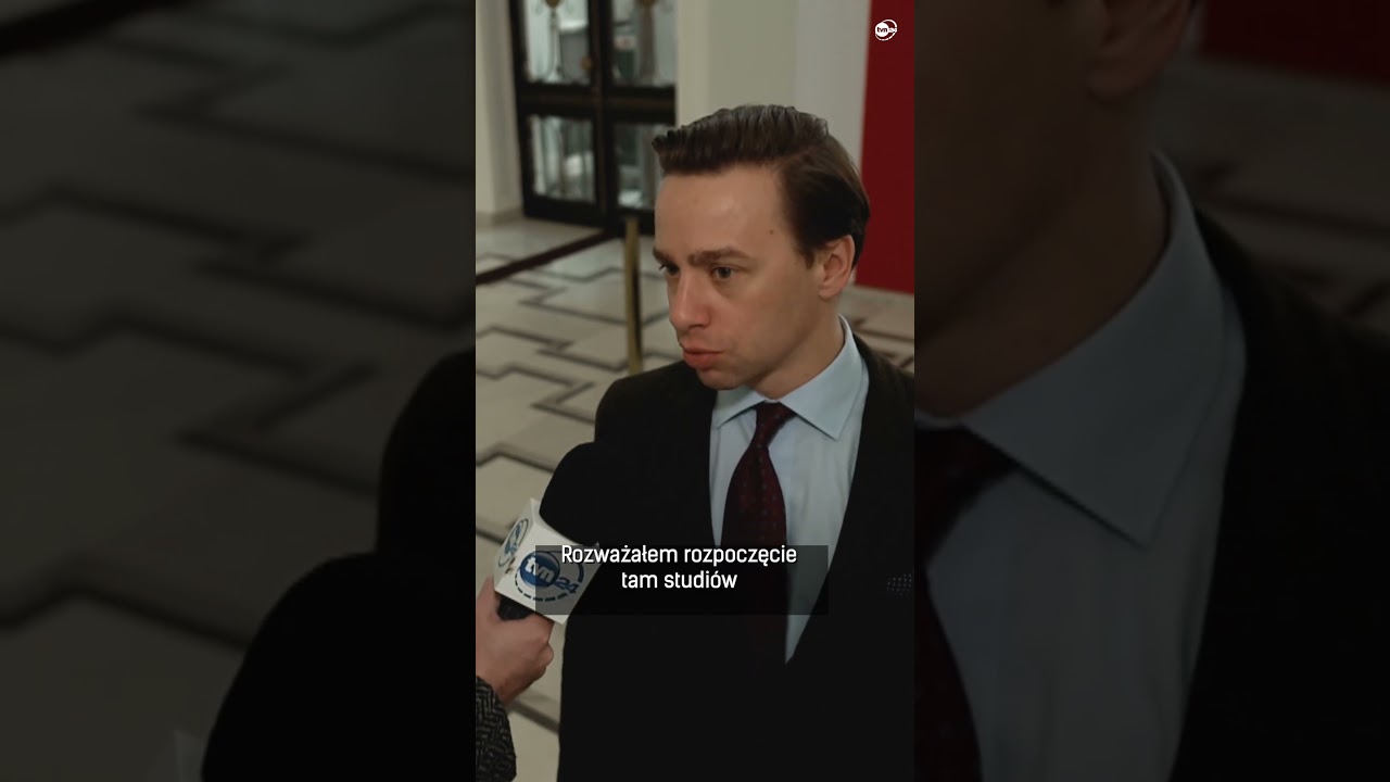 Krzysztof Bosak o rozpoczęciu studi&oacute;w na Collegium Humanum #shorts