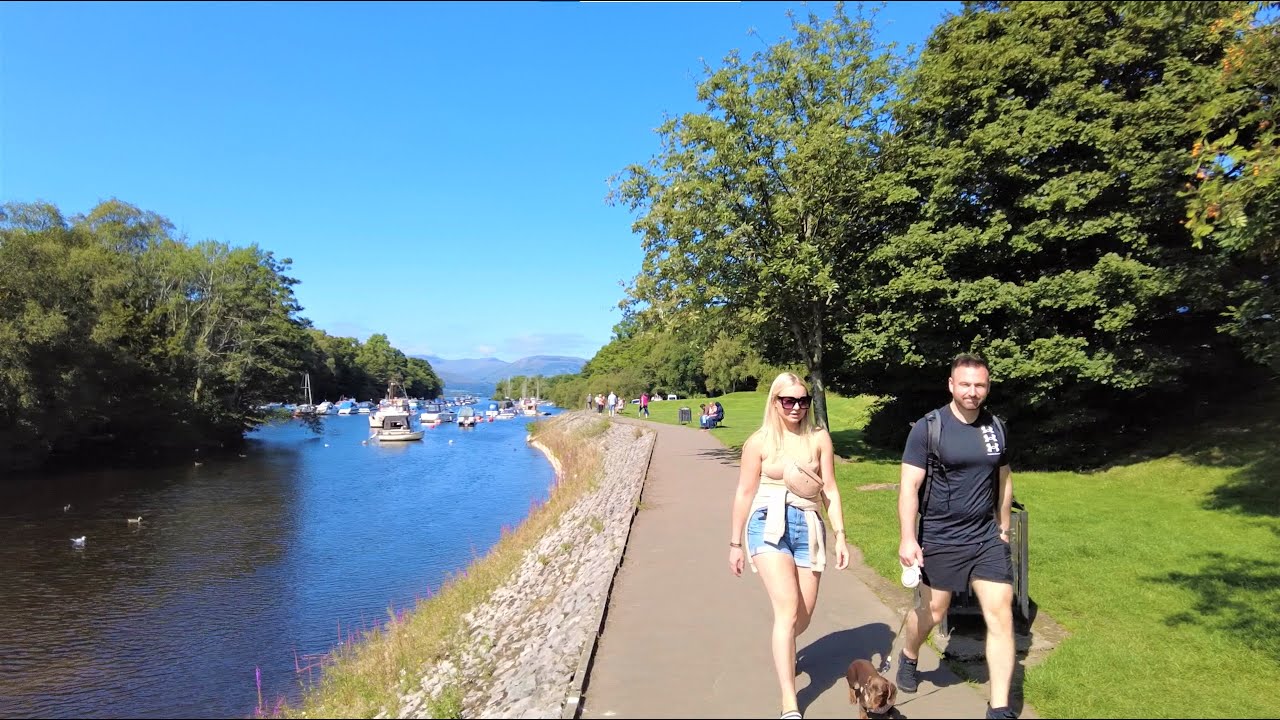 SCOTLAND's Picturesque Village - BALLOCH | Gateway to Loch Lomond | Scotland Walk