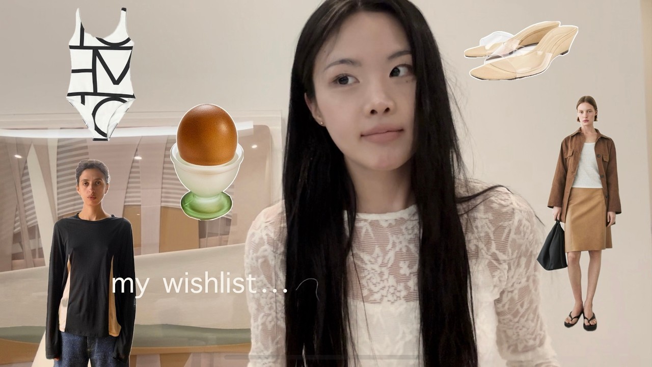 위시가 끊임없이 생성되는 여자의 wishlist...