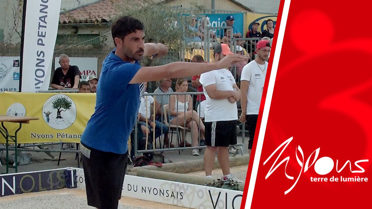 Très beau 32ème SAINT-MACHIN vs COGNARD : International à pétanque triplette de Nyons 2023