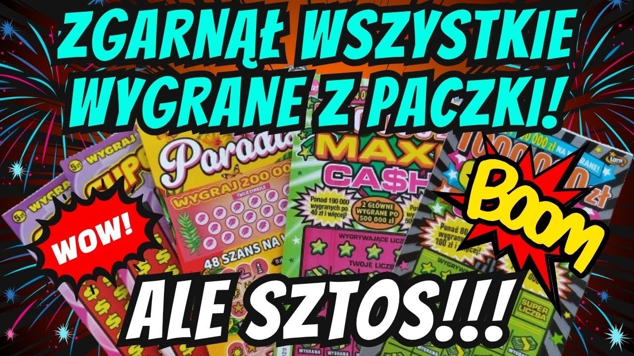 [Zdrapki  Lotto] 🎊🎆 POPROSTU MEGA!🎆🎊SUPER SZCZĘŚCIE🎊🎆