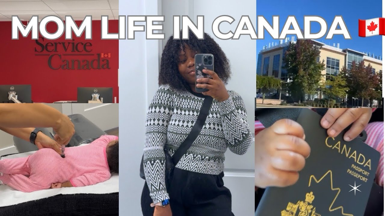 Mom Life in Canada | Days in my life |  Cooking, Doctor visit & Service Canada Runs| SAHM Life