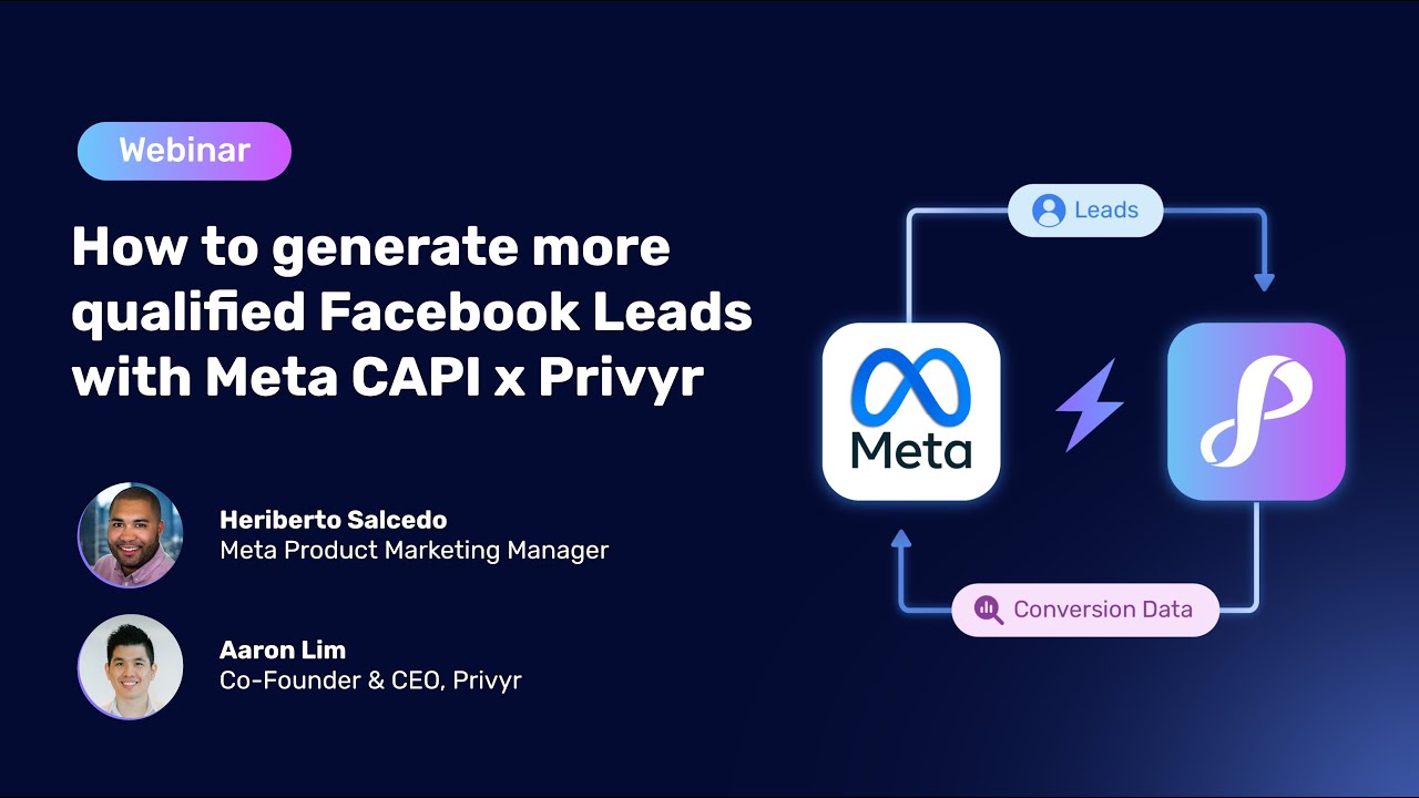 How to generate more qualified Facebook Leads with Meta Conversions API (CAPI) and Privyr CRM
