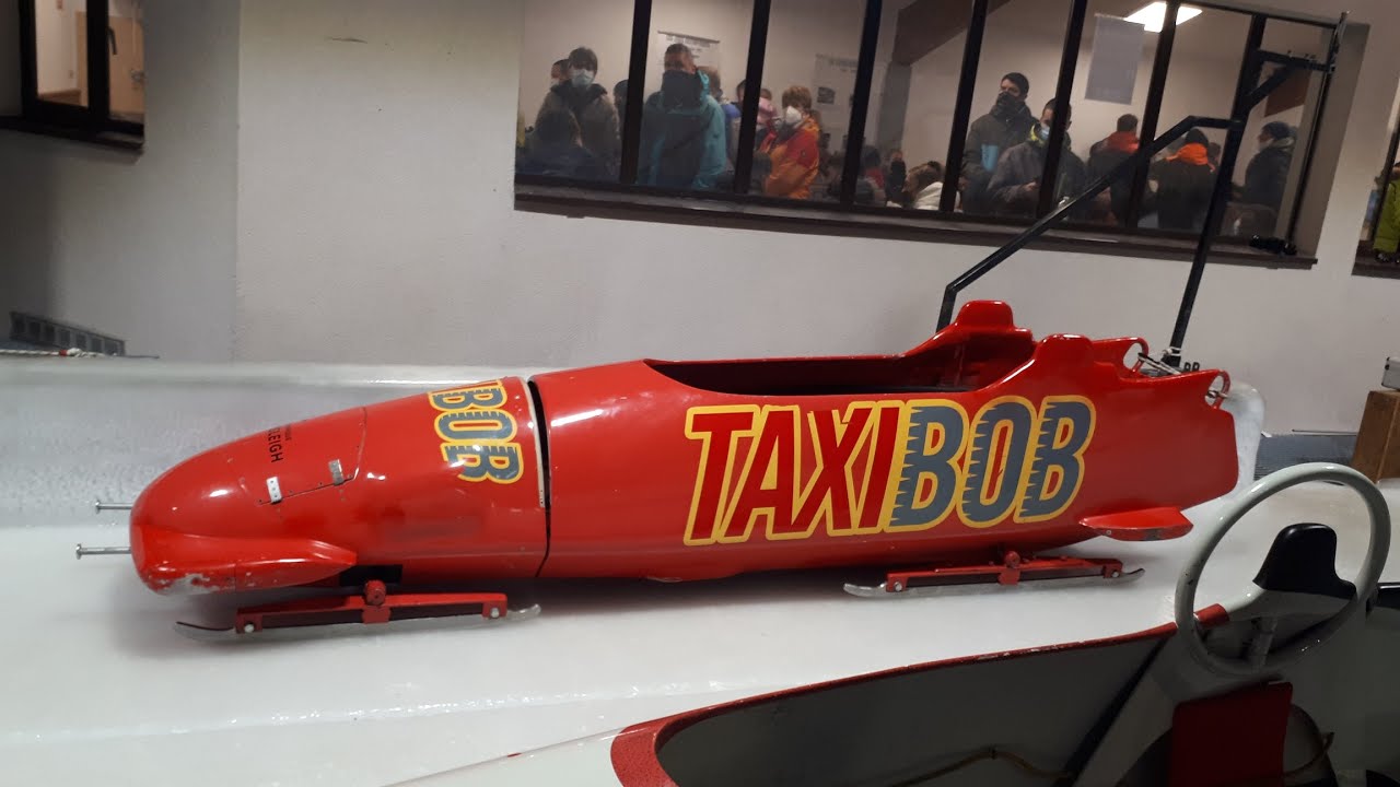 Bobsleigh piste olympique La Plagne 360°