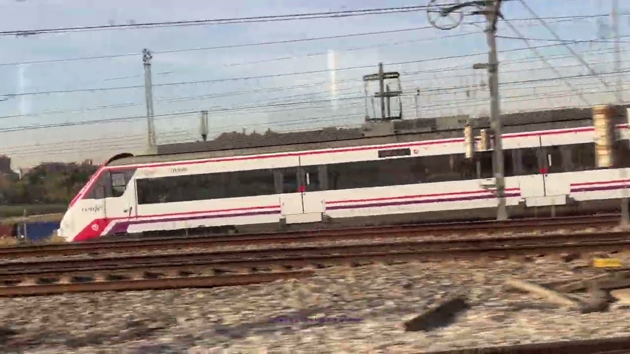 Train Ride from Madrid to Seville, Spain 2024