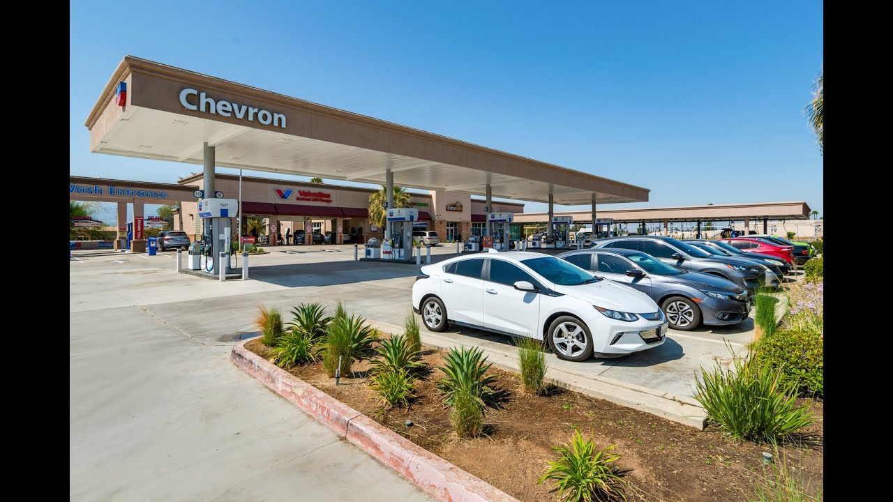 Chevron Gas Station, Convenience Store, and Car Wash with Land for Sale