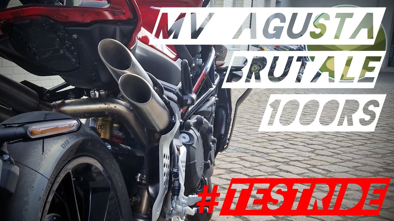 MV Agusta Brutale 1000RS (2022) testride | pure sound