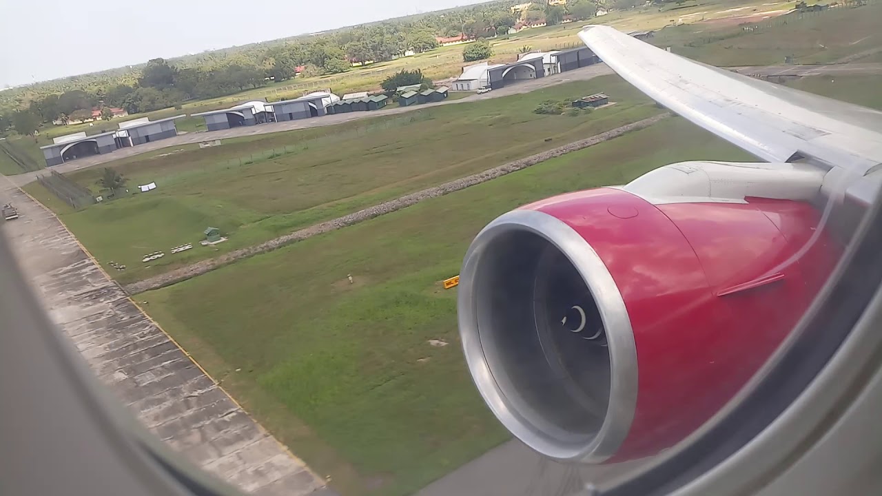 Rolls Royce Trent 800 | Aeroflot (Rossiya) Boeing 777-300 Takeoff from Colombo