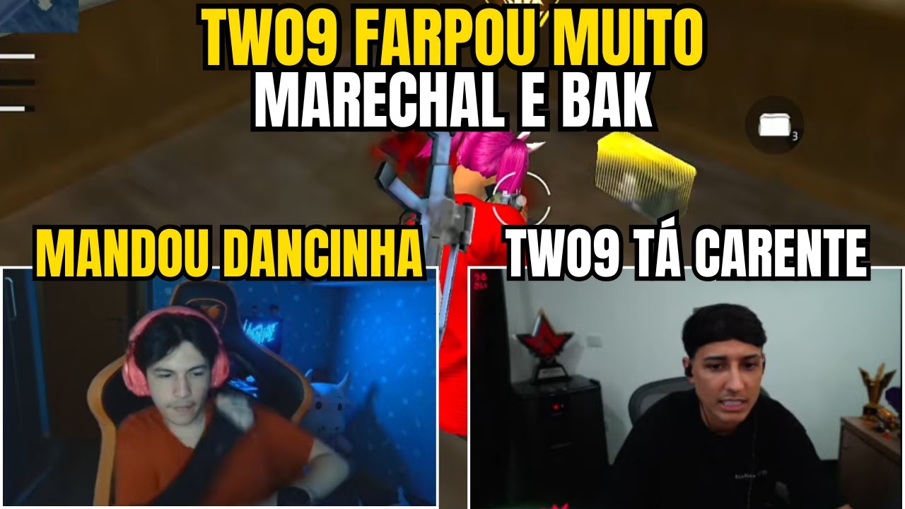 TWO9 FARPOU MUITO MARECHAL E BAK NESSE APOSTADO!!!