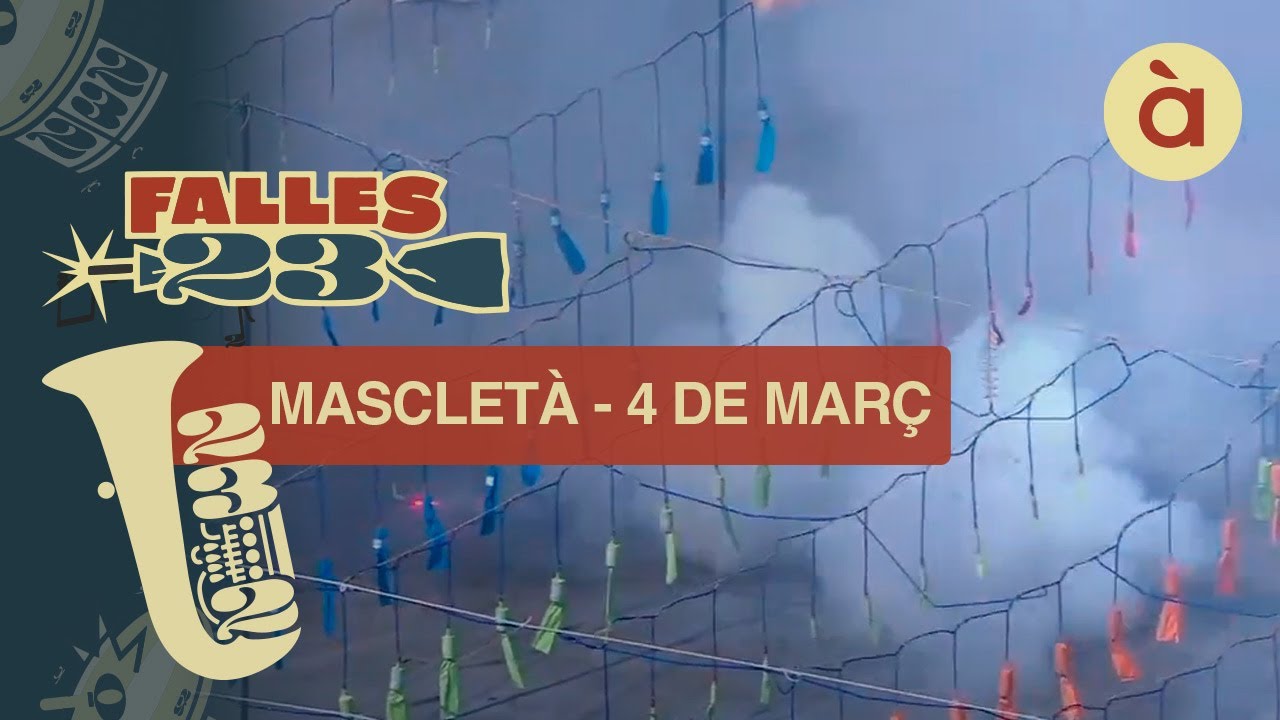 🔥 Mascletà del 4 de març del 2023 a càrrec de la pirotècnia Gironina - Falles 2023