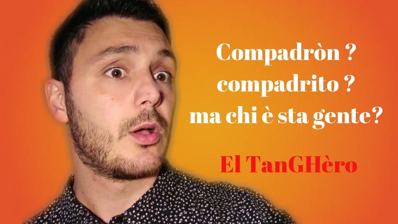 I personaggi del Tango : Compadròn, compadrito ? ma chi è sta gente ? XD