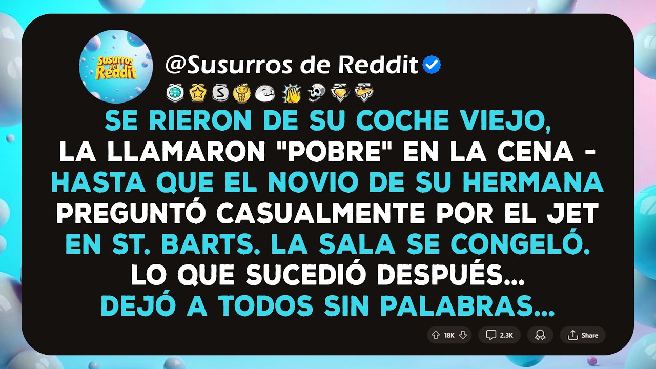 En la Cena Familiar Me Llamaron Pobre — Hasta Que El Prometido De Mi Hermana Me Preguntó Sobre El...
