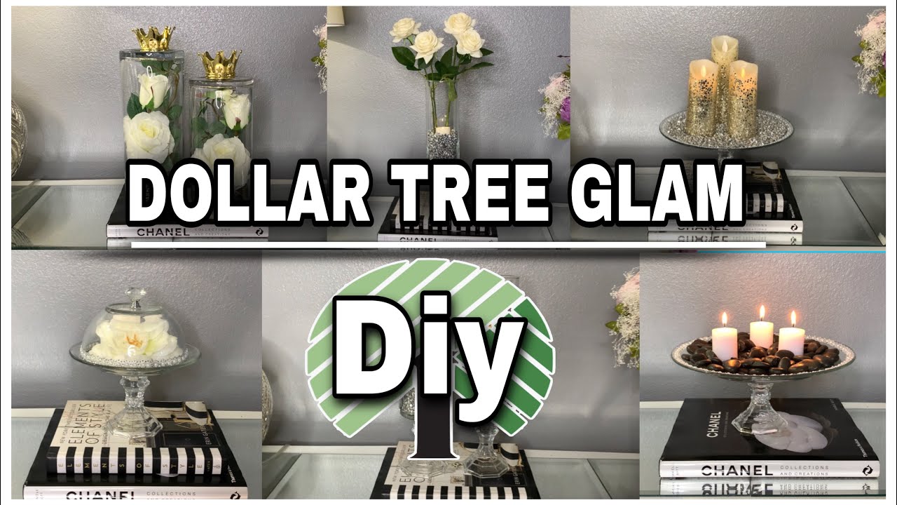 DOLLAR TREE HOME DECOR DIY&rsquo;S 2022 ✨DOLLAR TREE GLAM DIY ✨ EASY HOME DECOR DIY #easydiyideas