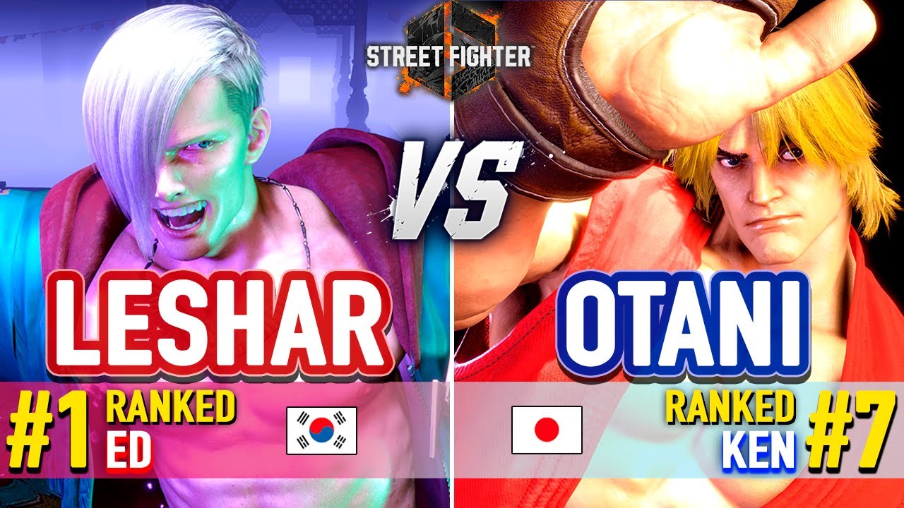SF6 🔥 LeShar (#1 Ranked Ed) vs Otani (#7 Ranked Ken) 🔥 SF6 High Level Gameplay