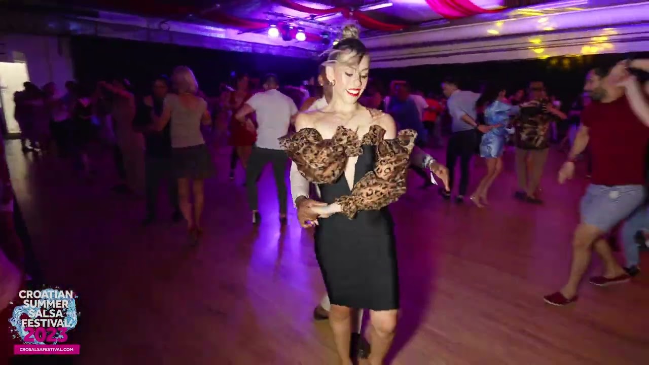 Jose Diaz & Linda - Salsa social dancing | Croatian Summer Salsa Festival 2023