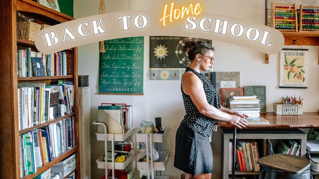 Homeschool Room Organization Back to Homeschool Room Prep