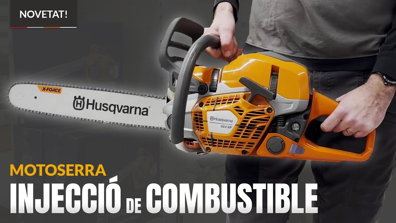 NOVA MOTOSERRA amb INJECCIÓ de COMBUSTIBLE | Husqvarna