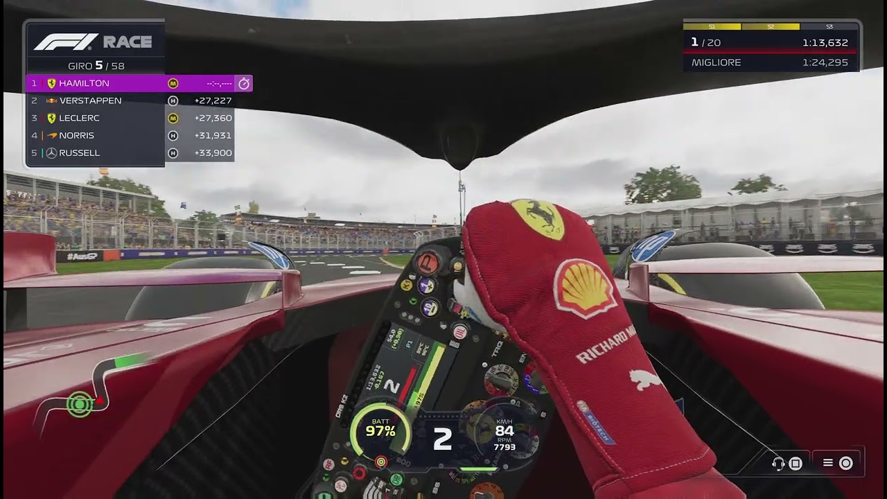 F1 25 Giri veloci Australia 12 07 2025