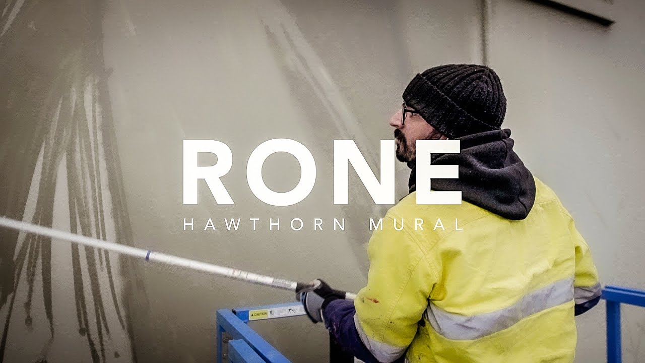 How a street artist paints MASSIVE murals! (feat. RONE)