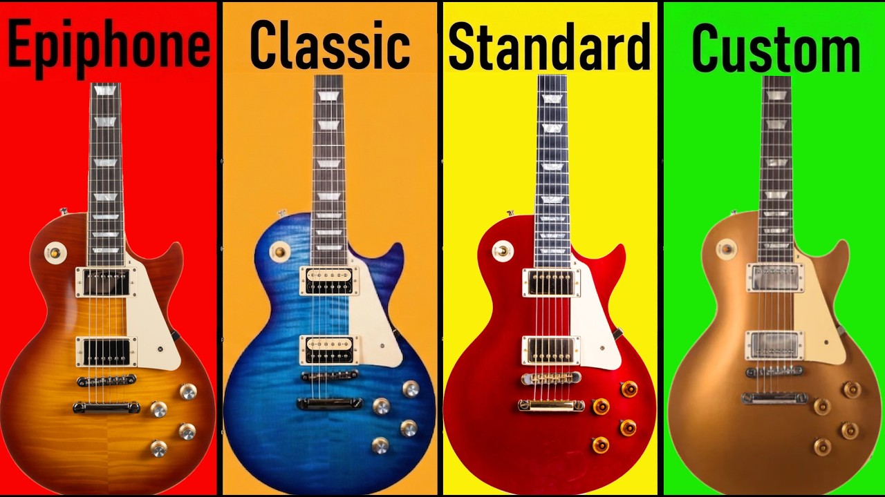 The 7 Levels of Les Paul Explained