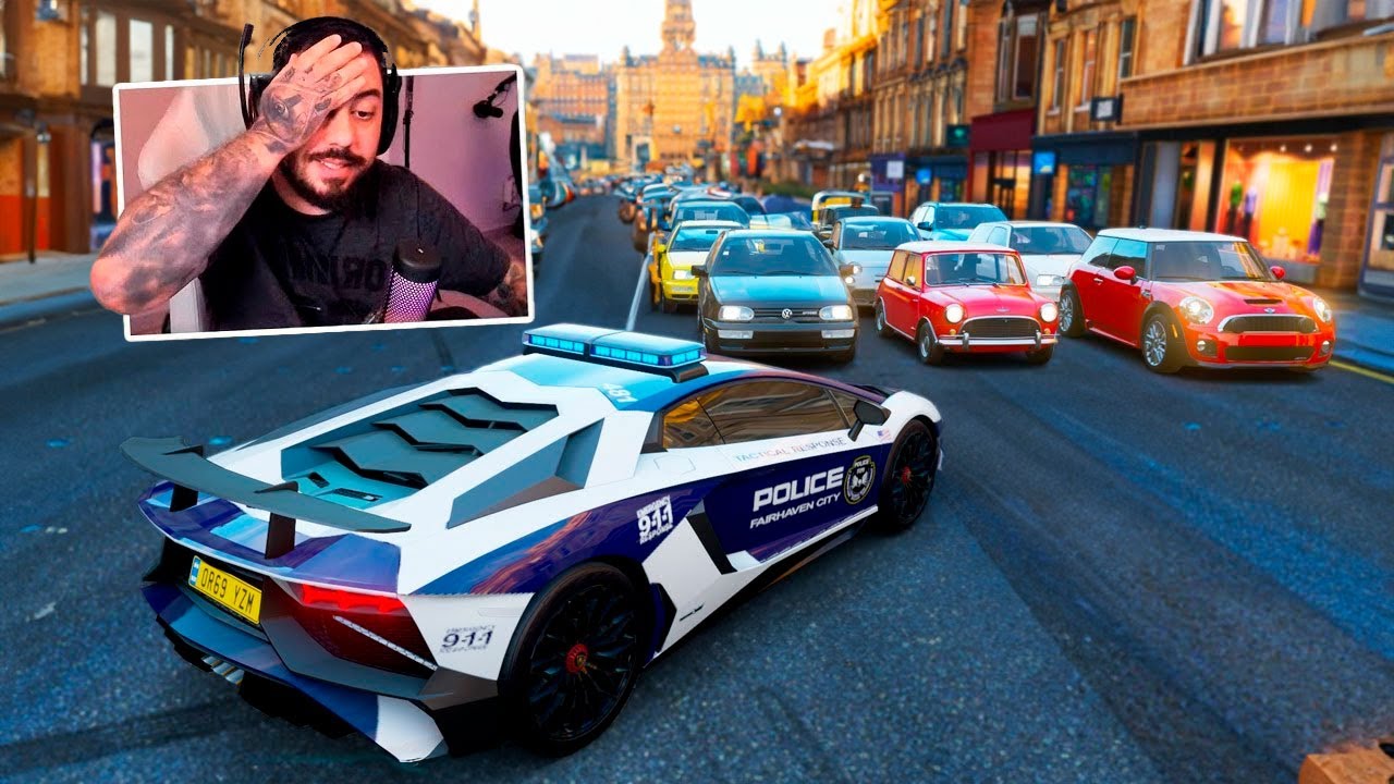 CIDADE CAMUFLADA - ESSA FOI POR POUCO - FORZA HORIZON 4 ONLINE
