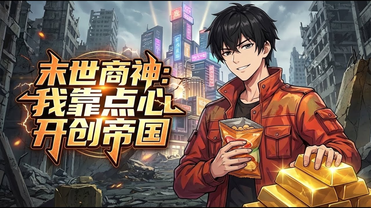 🔥強推【Eng Sub】《末世商神：我靠點心開創帝國》陳陽憑玻璃戒指穿越末世廢土兼掌現實商界，靠零食僱團隊強化自我，一路橫掃敵人稱霸兩界。第1-68集 #都市 #anime #穿越 #玄幻