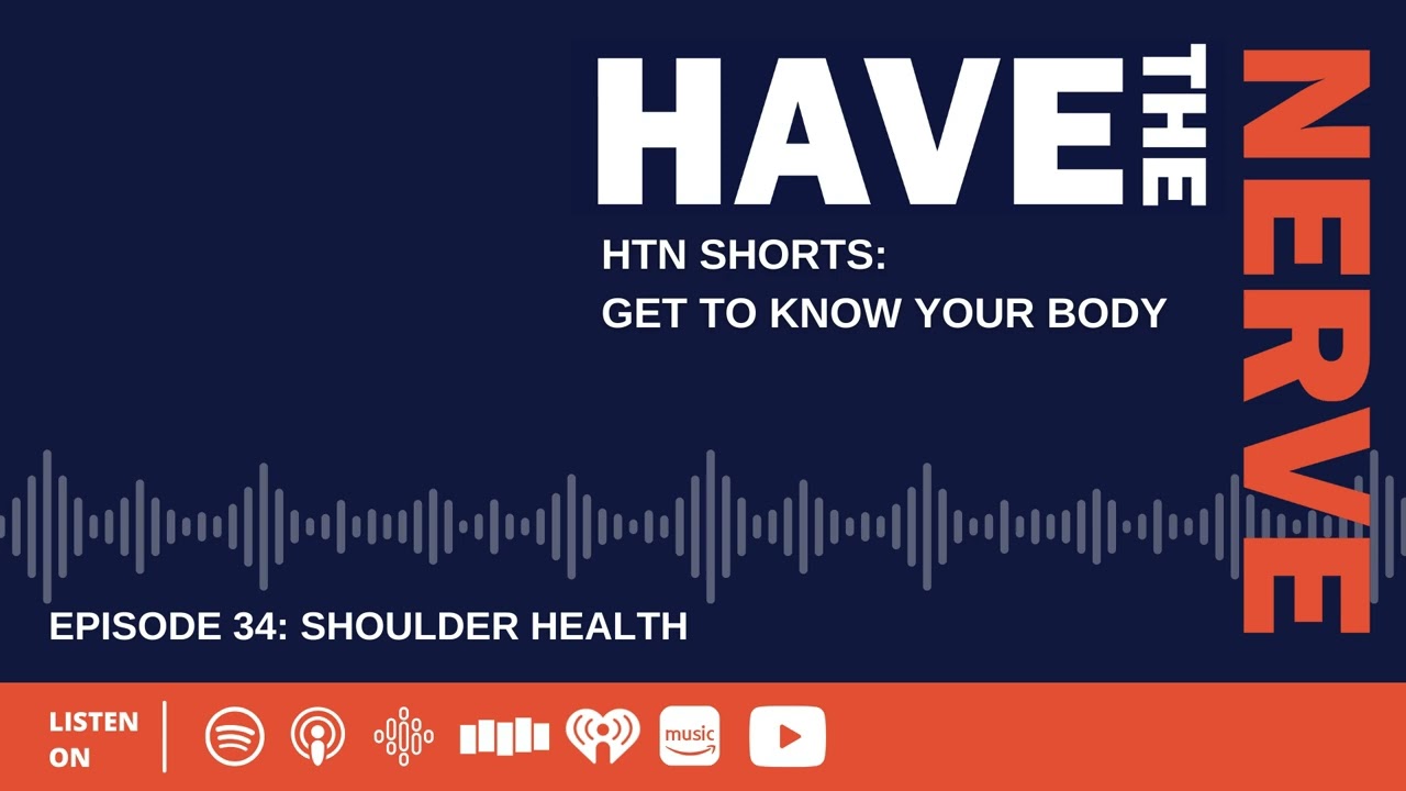 Ep 34: Get To Know Your Body - Shoulder Health