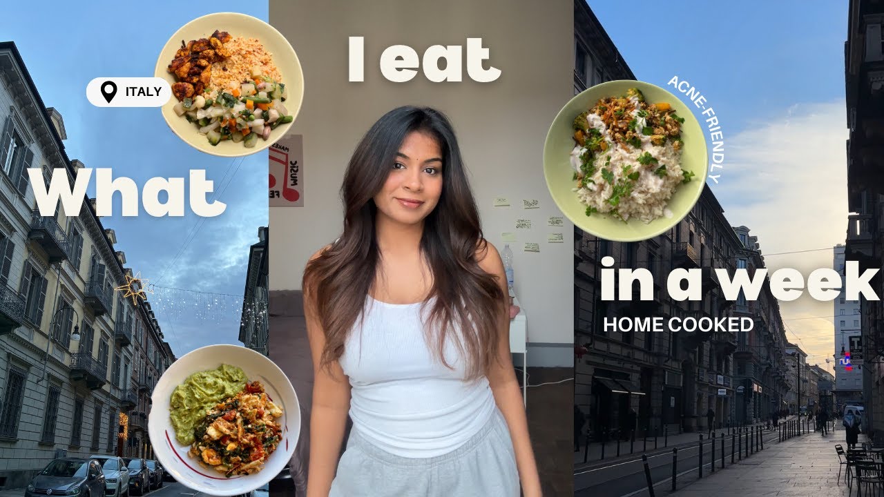 What I Eat in a Week Living Alone in Italy | (PCOS-Friendly)