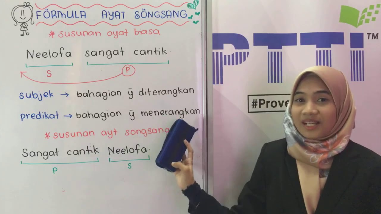 PTTI Bahasa Melayu SPM - Formula Ayat Songsang
