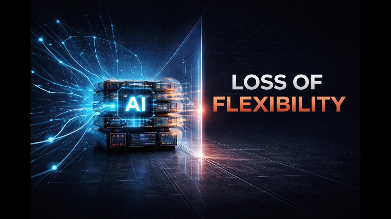 Why AI Systems Lose Flexibility Over Time
