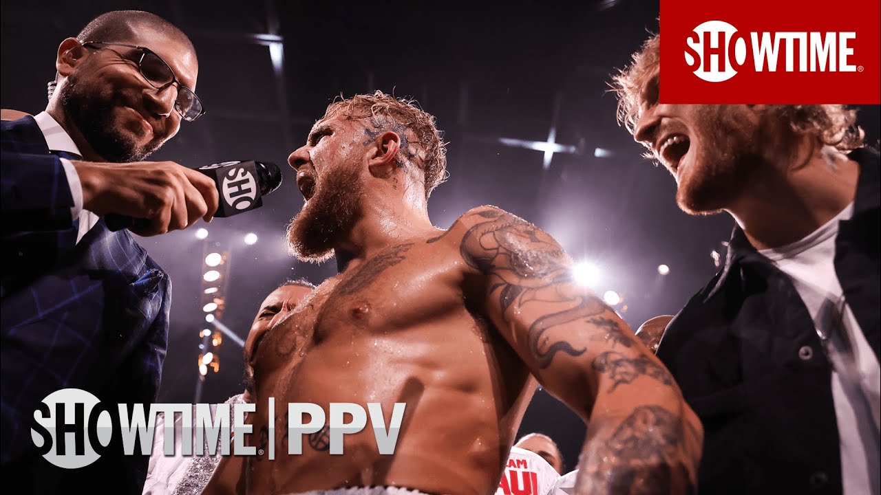 Jake Paul Calls Out Nate Diaz, Jorge Masvidal & Dana White After Brutal KO of Woodley | SHOWTIME PPV