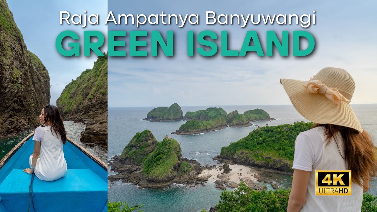 Melihat Green Island, Pulau Bedil, Celah Tebing, Yang Mirip Raja Ampat Di Banyuwangi.