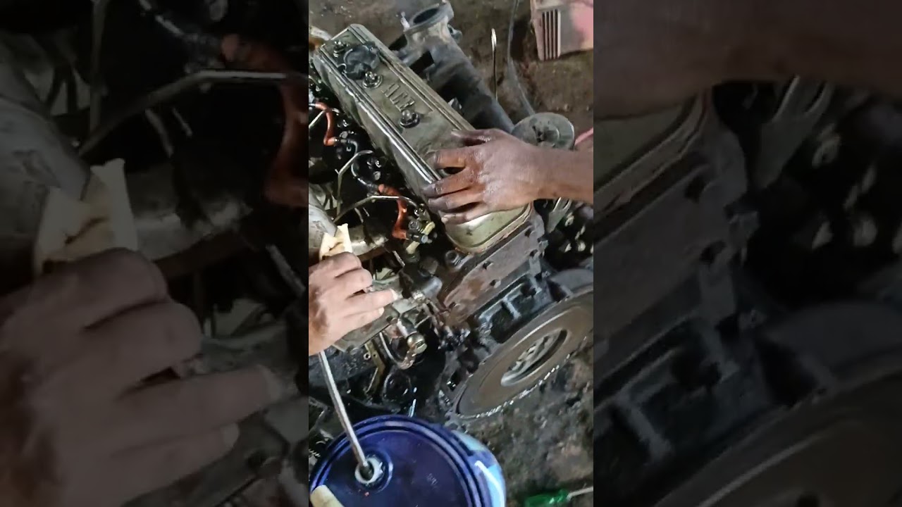 ace forklift engine repair and starting
