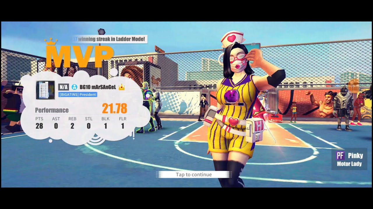 STREET BALL ALLSTAR - PINKY PLAY 28 POINTS