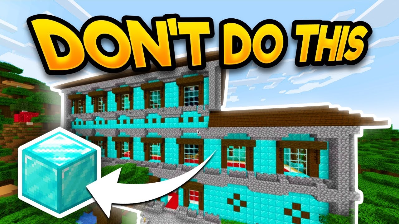 11 Things You Should NEVER BUILD in Survival Minecraft