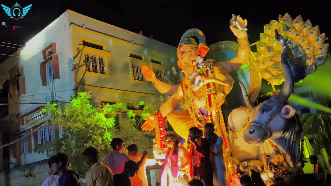 Biggest ( Sound Line ) & { Ganpati Visarjan } in Bidar Ganesh Visarjan 2024 🚩
