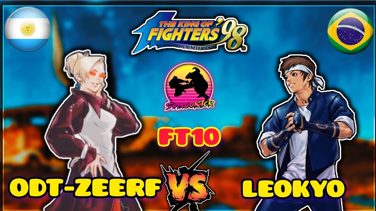 🔥Una Batalla de Honestos🔥🇦🇷ODT-ZEERF🇦🇷🆚🇧🇷LEOKYO🇧🇷 FT10 #kof98 