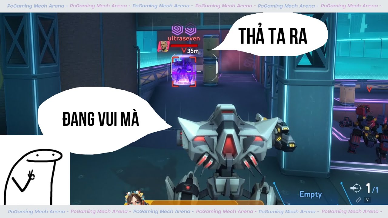 Mech Arena | Nhây kiểu này khiến đối thủ cay cú thoát game🤡