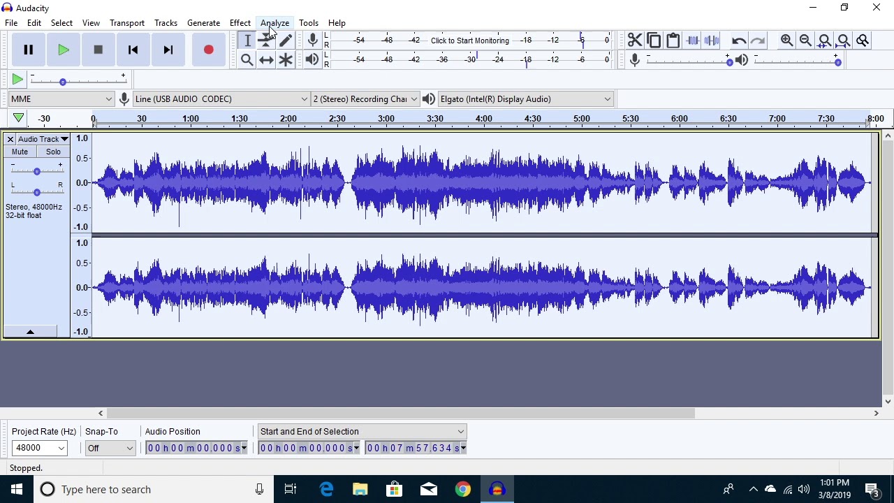 Audio-Technica AT-LP120-USB Transferring Vinyl to Digital using Audacity on a Windows 10