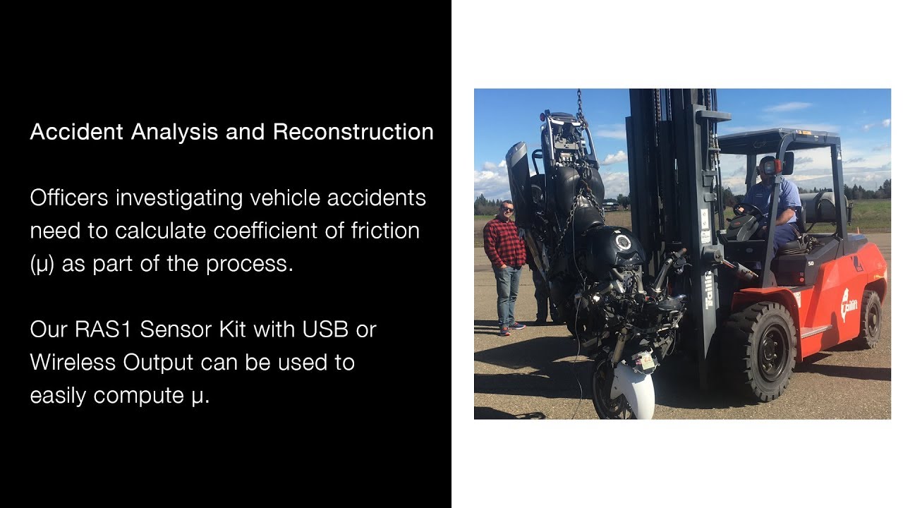 Load Cells for Traffic Accident Reconstruction and Analysis
