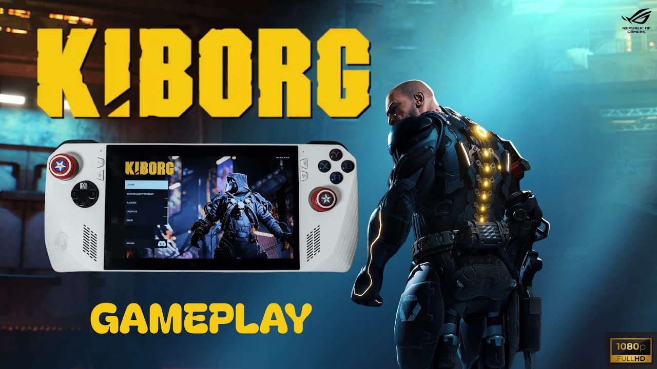 Es pura ADRENALINA este juego llamado KIBORG pruebalo en tu ASUS ROG ALLY Z1 EXTREME - TE GUSTARA