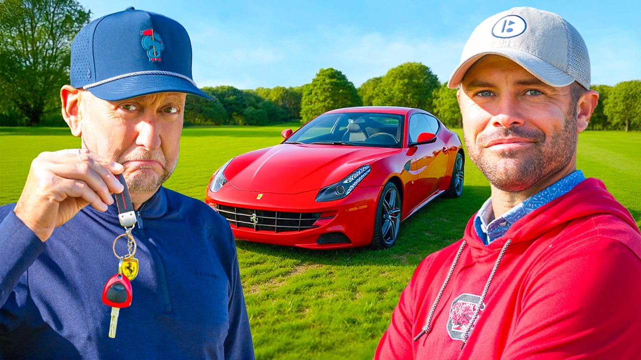 Обыграй меня в гольф, выиграй Ferrari!