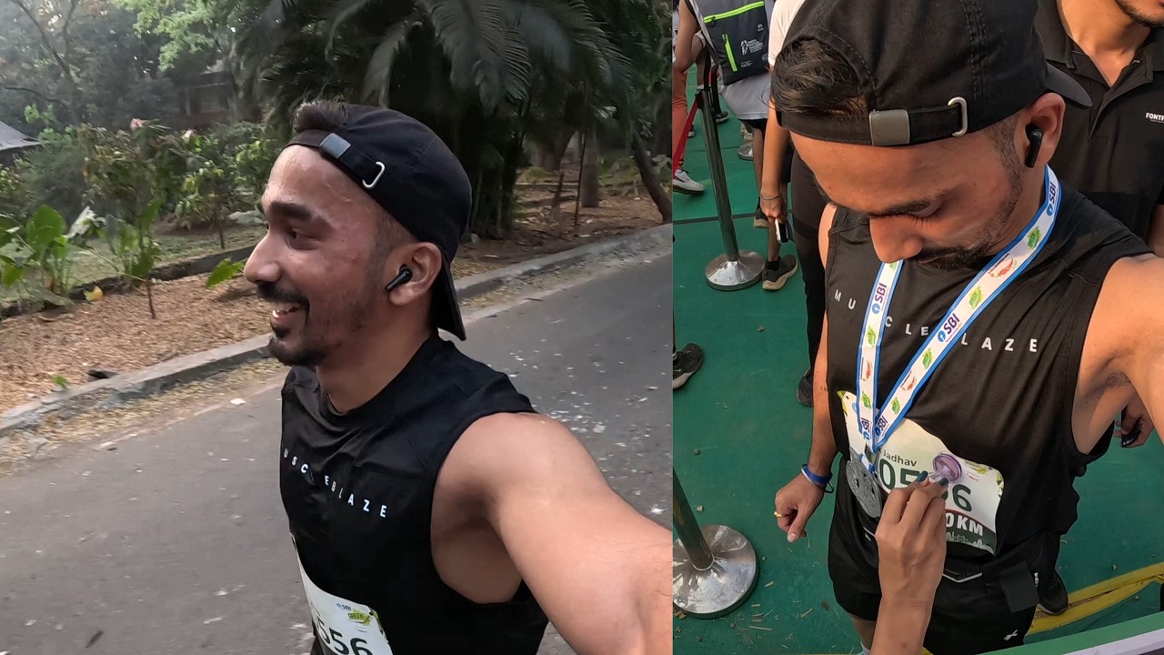 SUB 65 10K POST ACL SURGERY 🏃🏻| SBI Green Marathon.