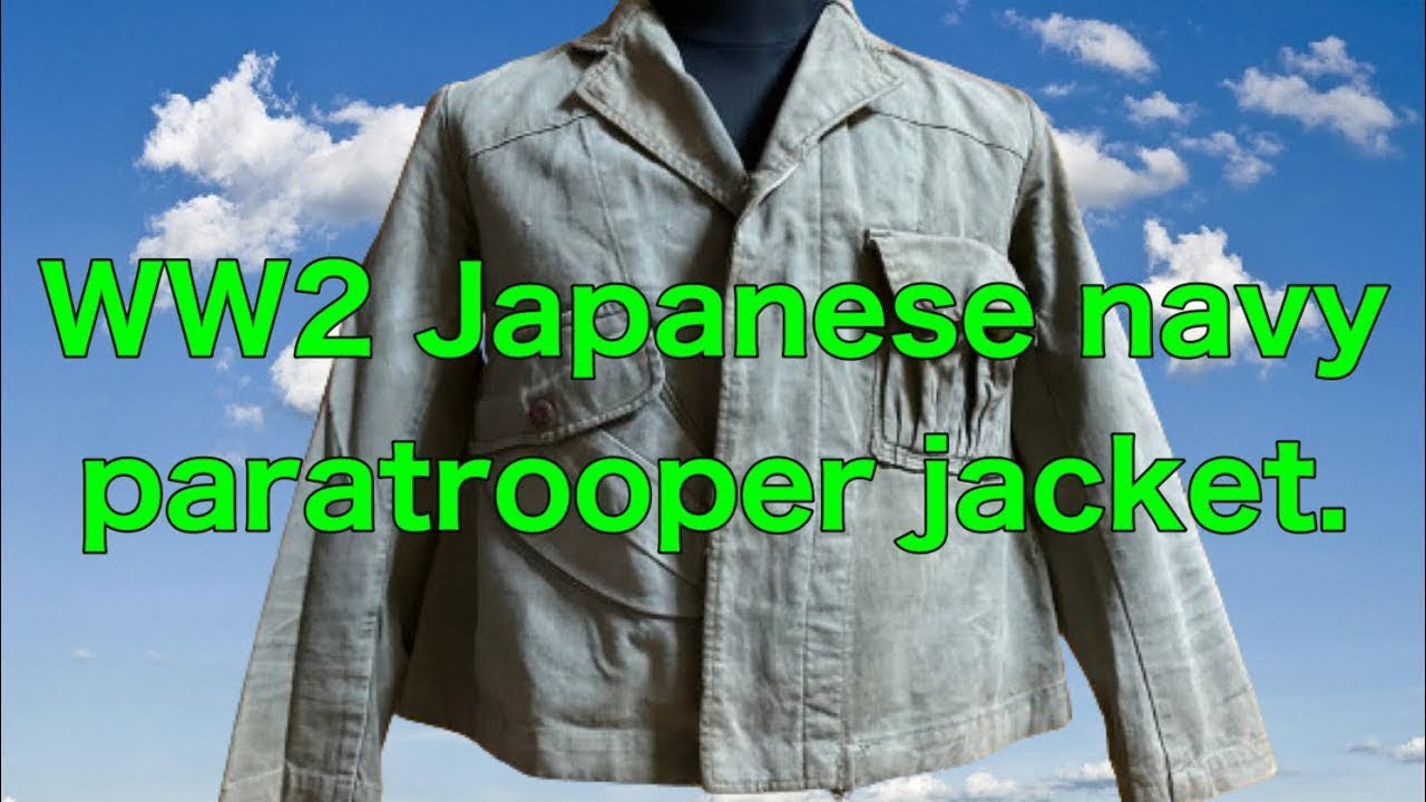WW2 Japanese navy paratrooper jacket.