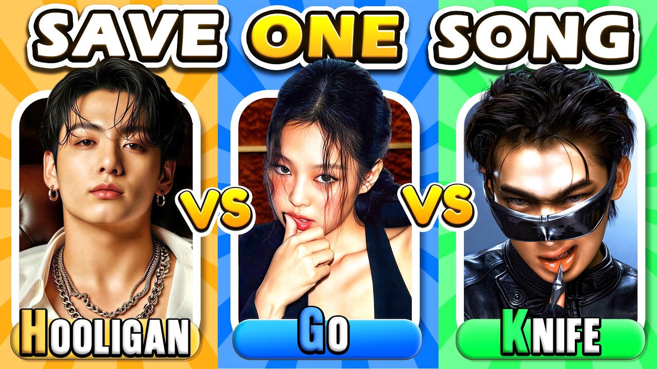 SAVE ONE KPOP SONG 💜✨ FROM A TO Z 😍 : KPOP music quiz